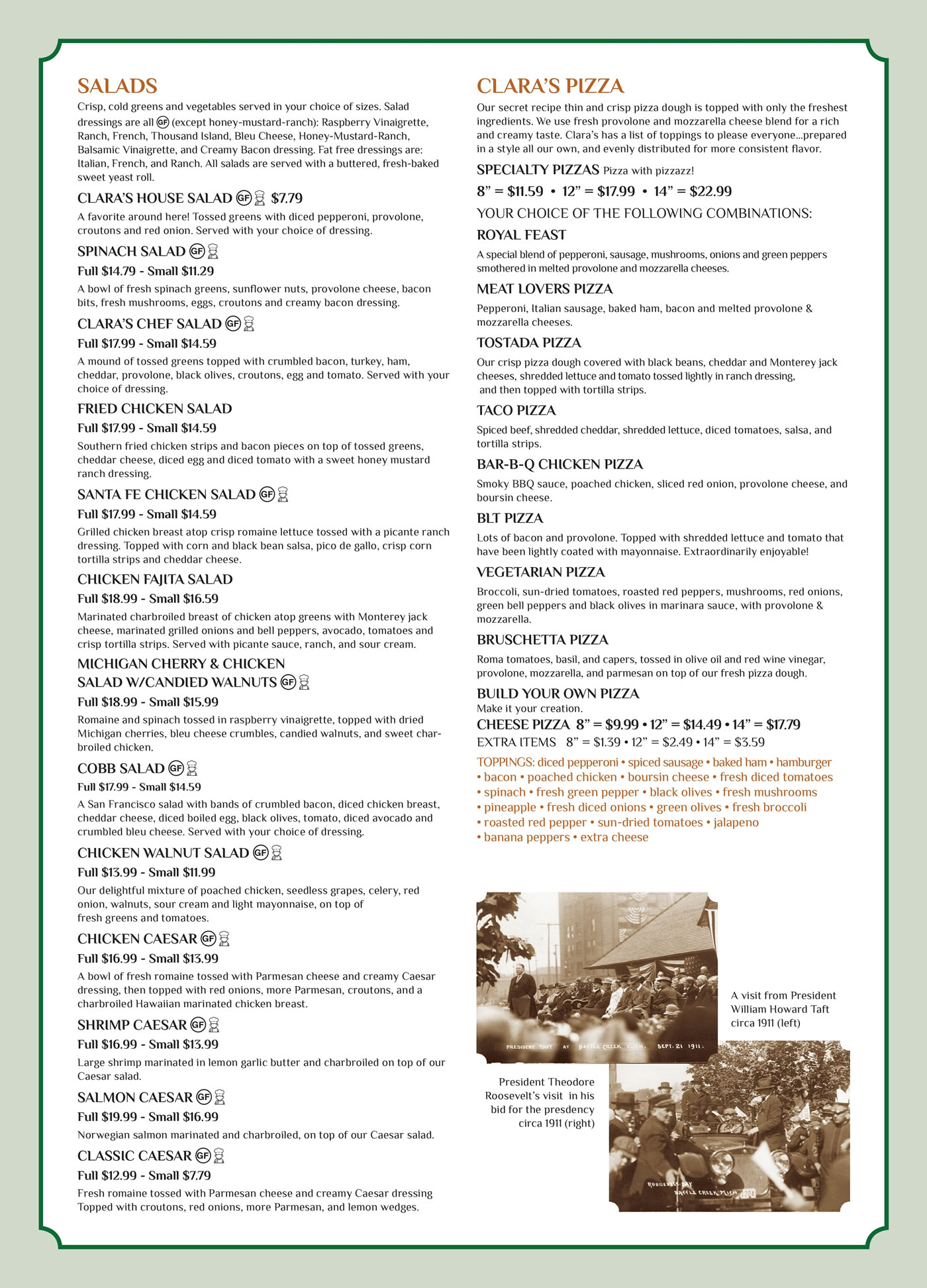 Claras_On_The-River menu 4