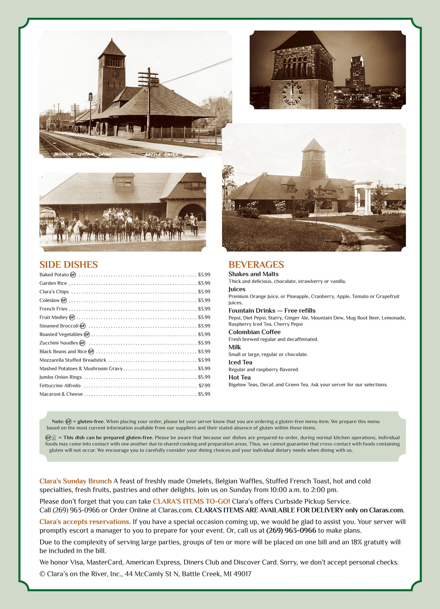 Claras_On_The-River menu 3